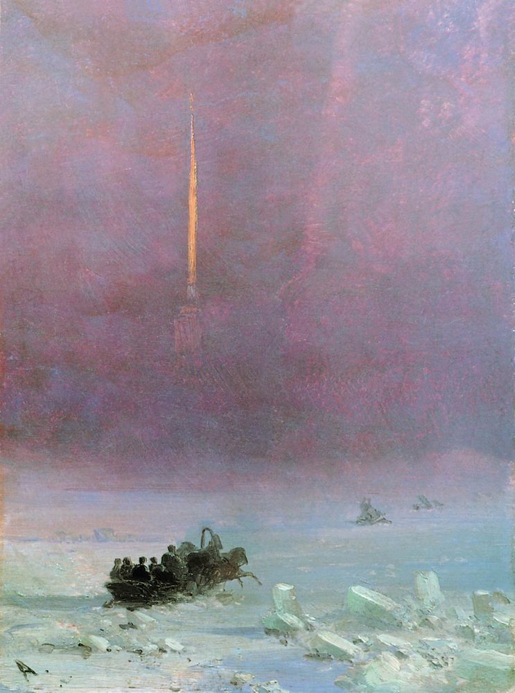 «Переправа через Неву». 1870-е гг. / Киевский государственный музей русского искусства, Киев 12
