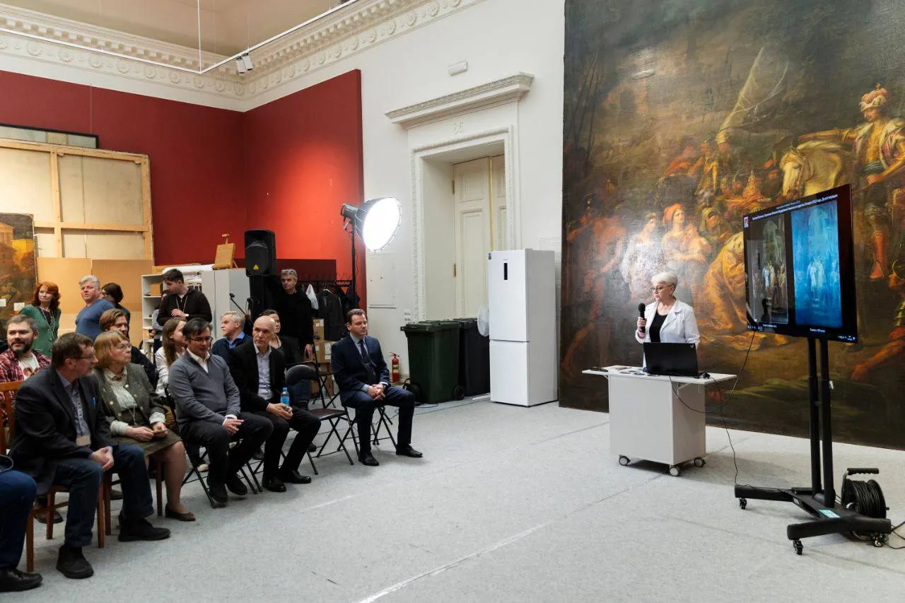 В Русском музее можно понаблюдать за процессом реставрации шедевров4