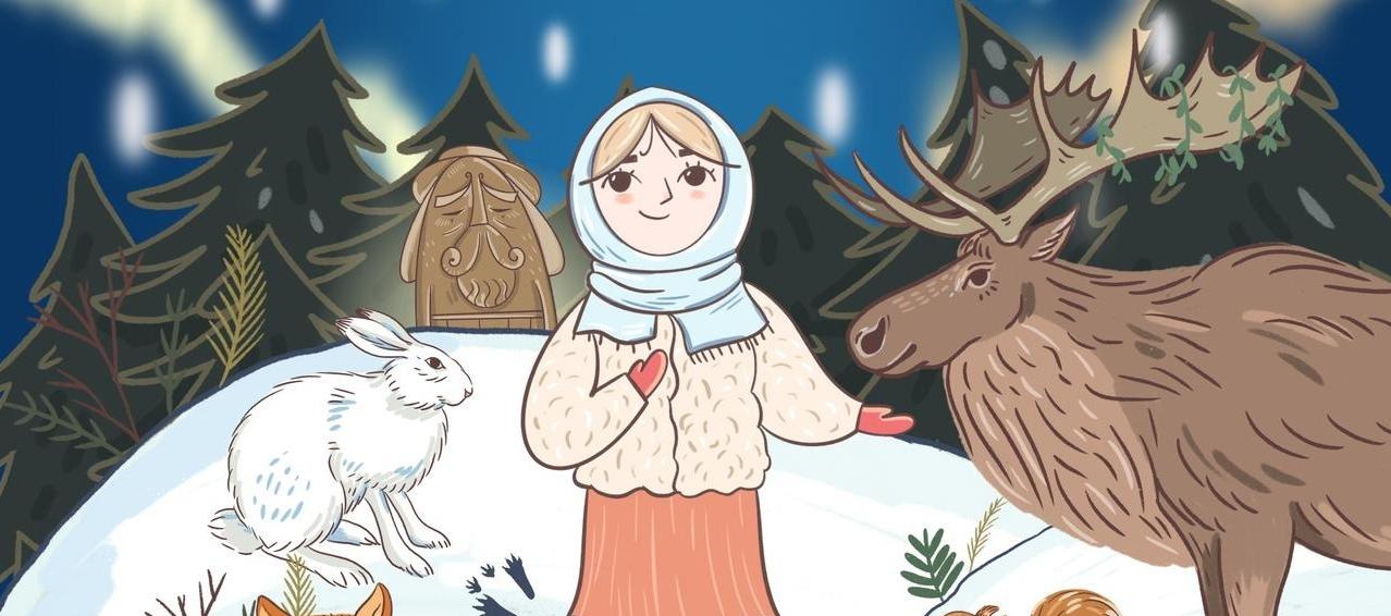 Детская интерактивная сказка «Времена года»