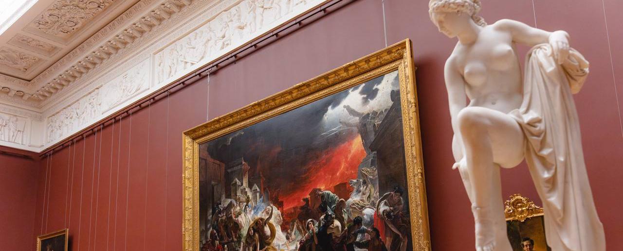 Обложка: Шедевры Брюллова вернулись в постоянную экспозицию Русского музея