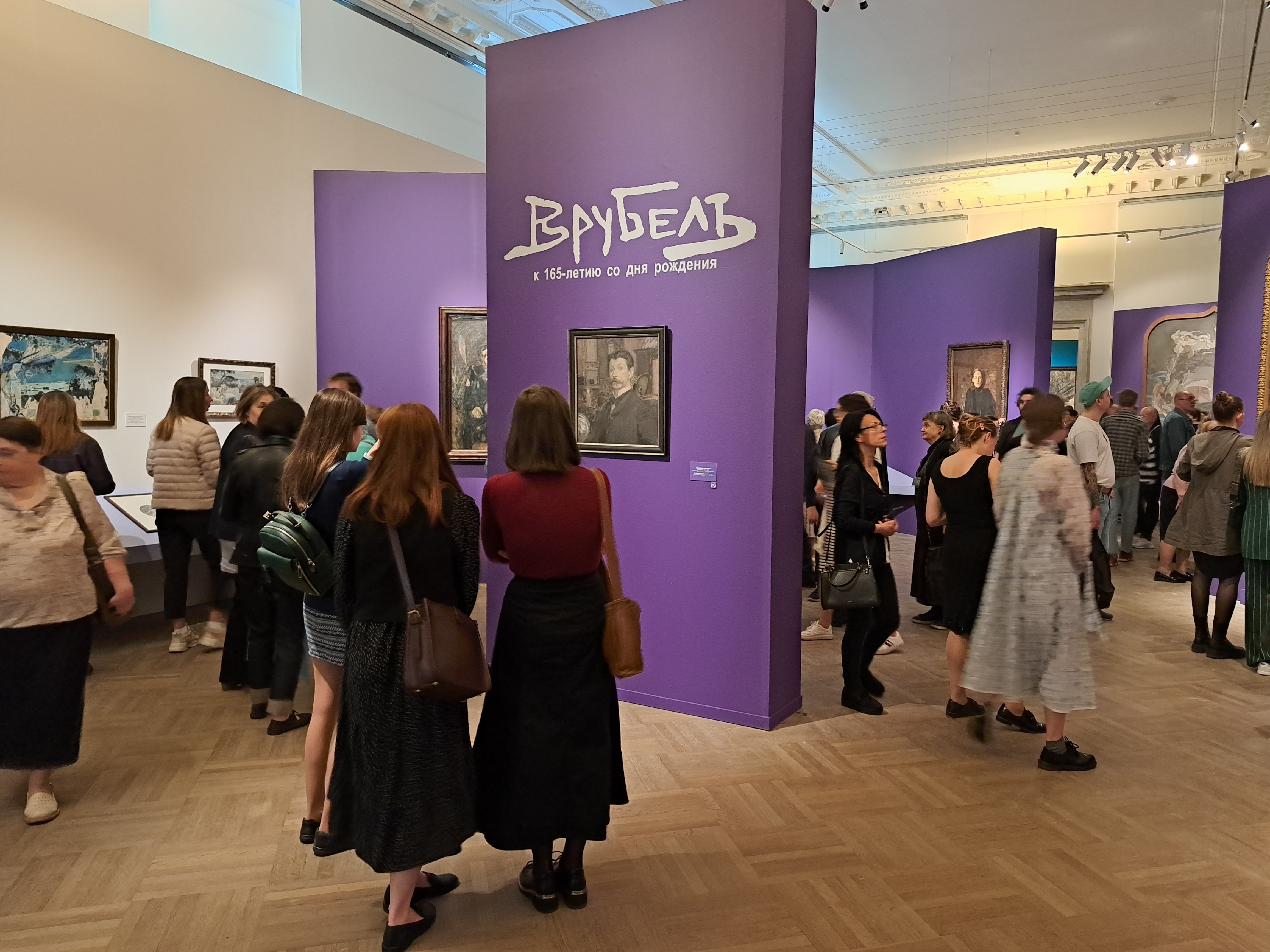 Репортаж с открытия выставки Михаила Врубеля