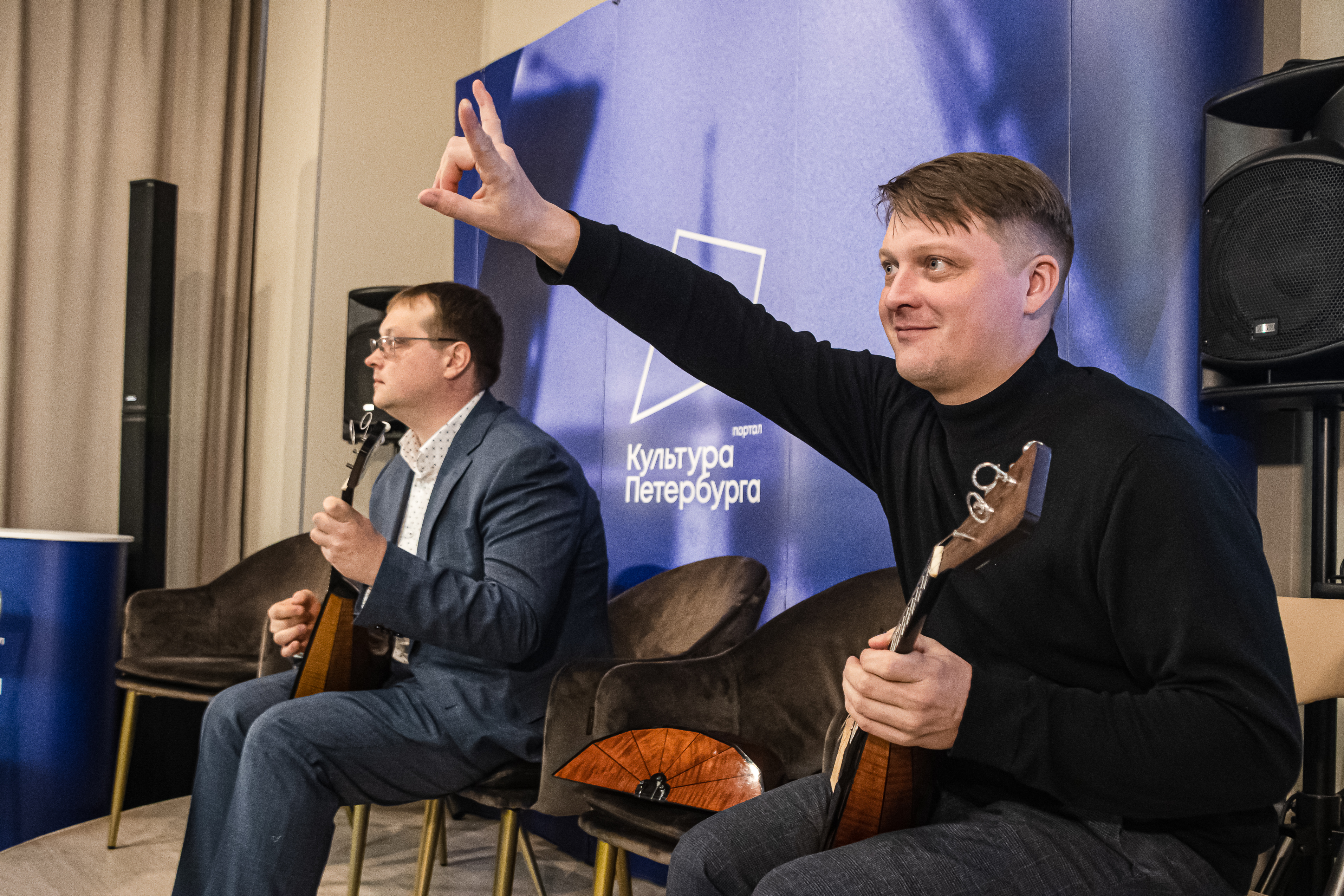 Об искусстве игры на балалайке говорили в медиацентре «Культура Петербурга»10