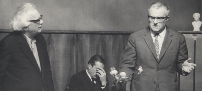 Обложка: композитор Георгий Свиридов: «В Москве нет тайны».