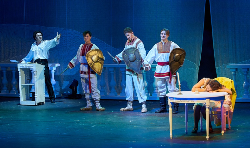 Спектакль «Пушкин. Наше все!» в Театре «Буфф»