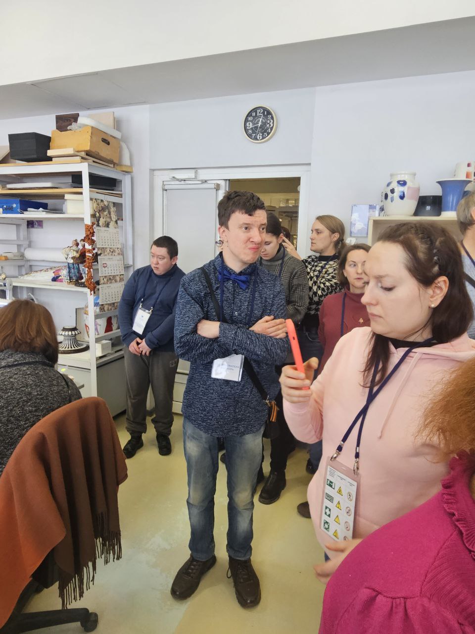 Участники программы «Многомерность культуры» побывали на Императорском фарфоровом заводе1