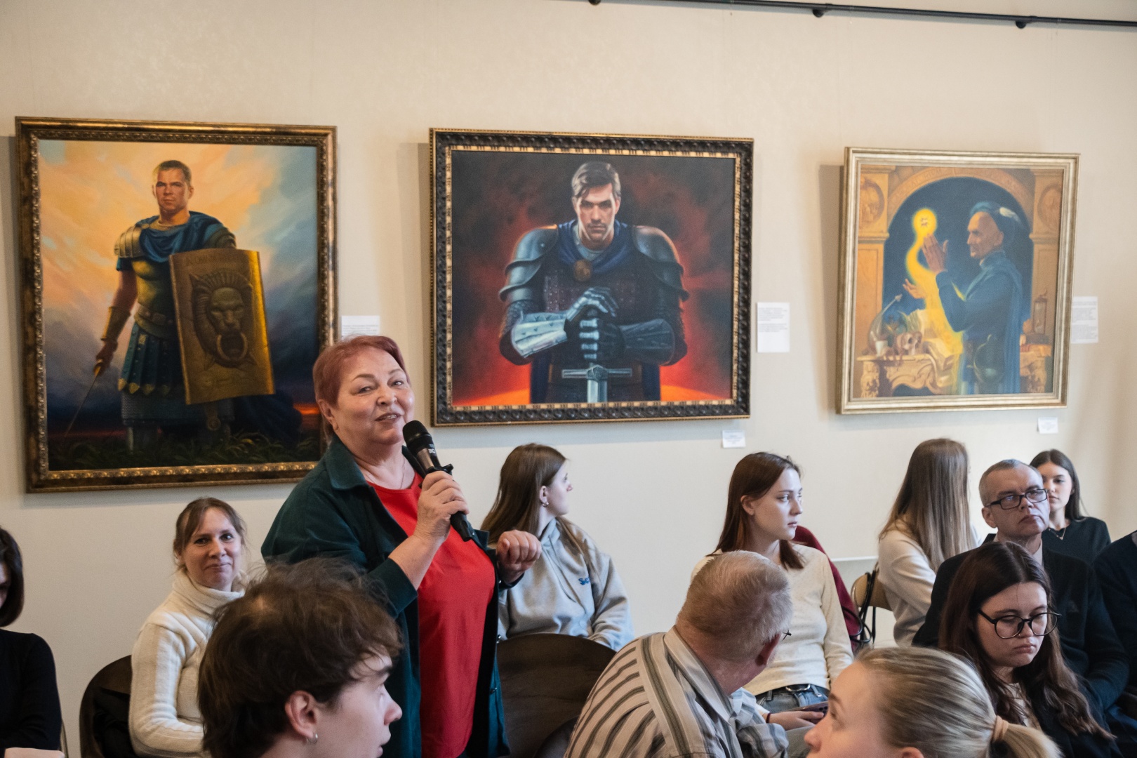 Выставку, посвященную спорту, открыли в медиацентре «Культура Петербурга»