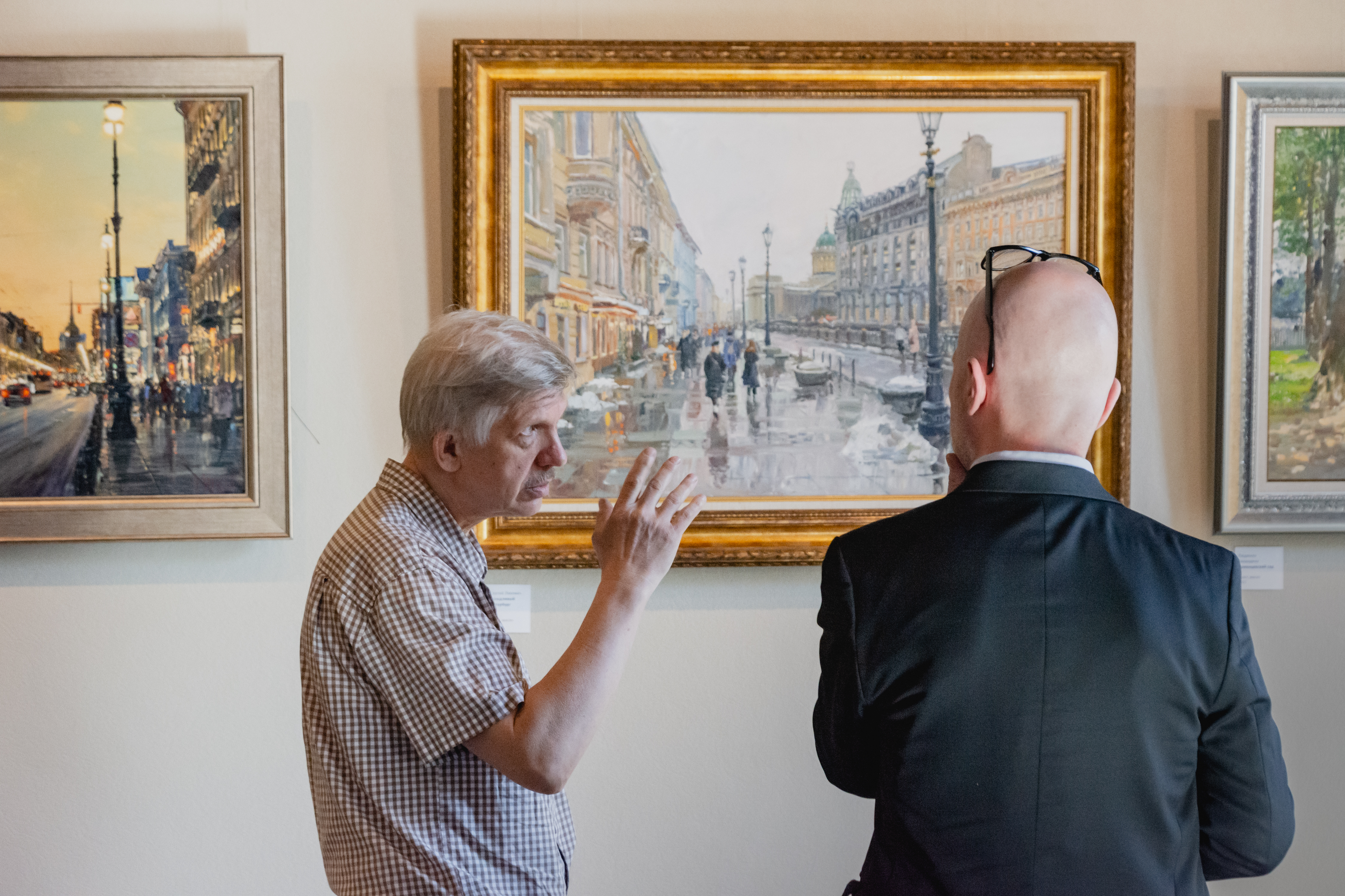 Союз художников открыл выставку в медиацентре «Культура Петербурга» ко Дню города4