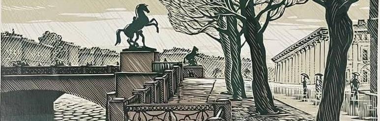 Обложка: Ракицкий Борис Романович (1937-1998). «Аничков мост» (1991).