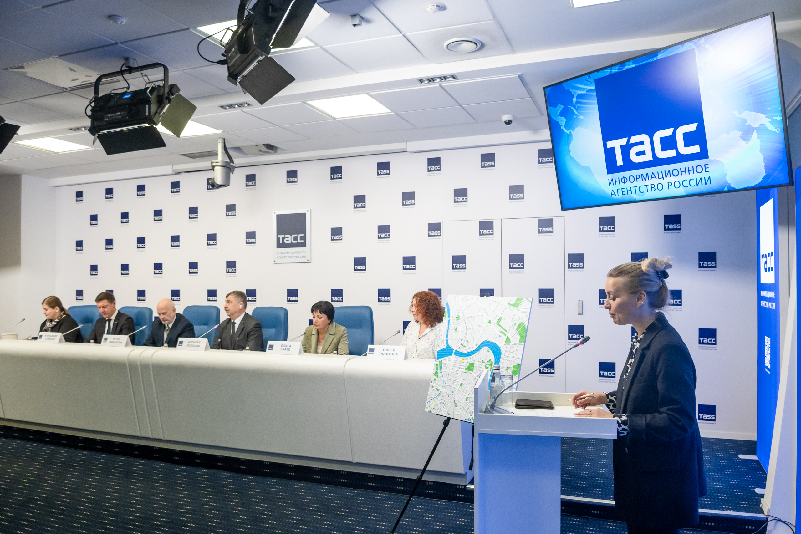 Ольга Гаазе приняла участие в пресс-конференции, посвящённой Дню белой трости6