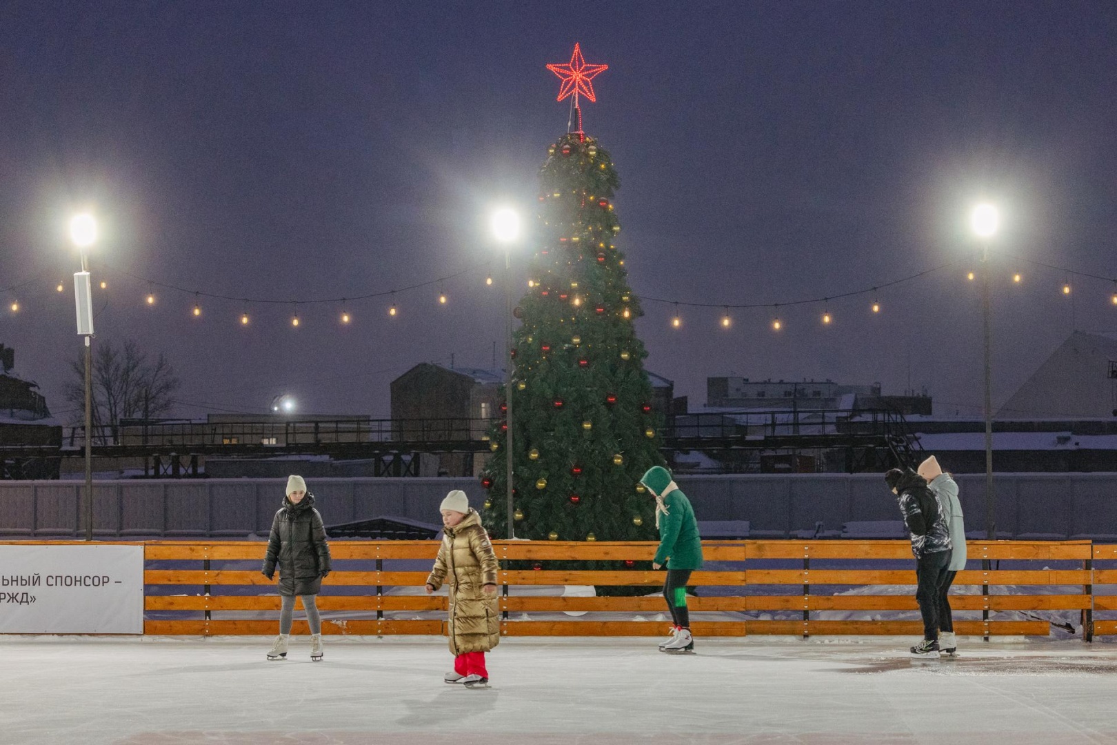 В Музее железных дорог откроют каток