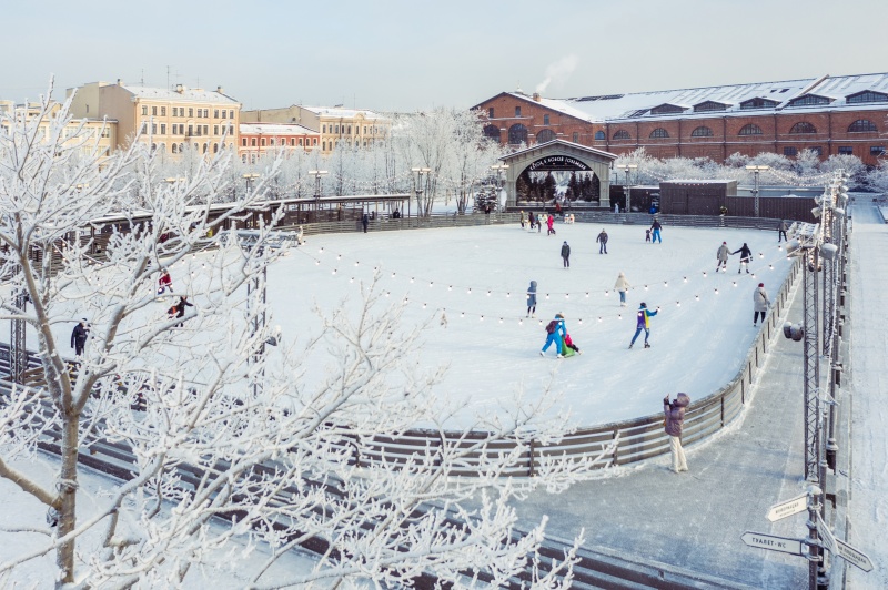 «Новая Голландия» зовёт на лёд