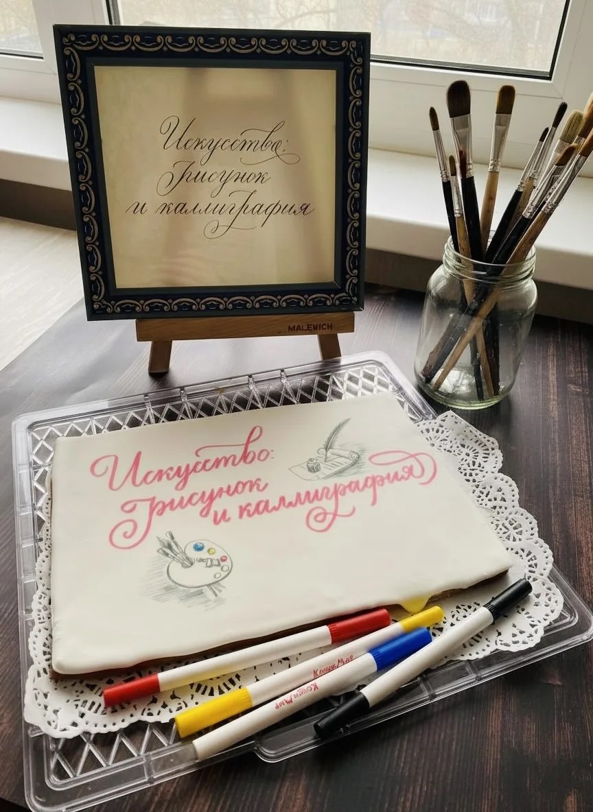 На выставке Елены Максимовой будет картина, посвящённая «Культуре Петербурга»3