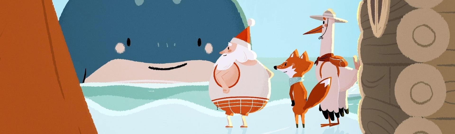 Обложка: в прокат выходит французский мультфильм «Новогодние истории зверушек».