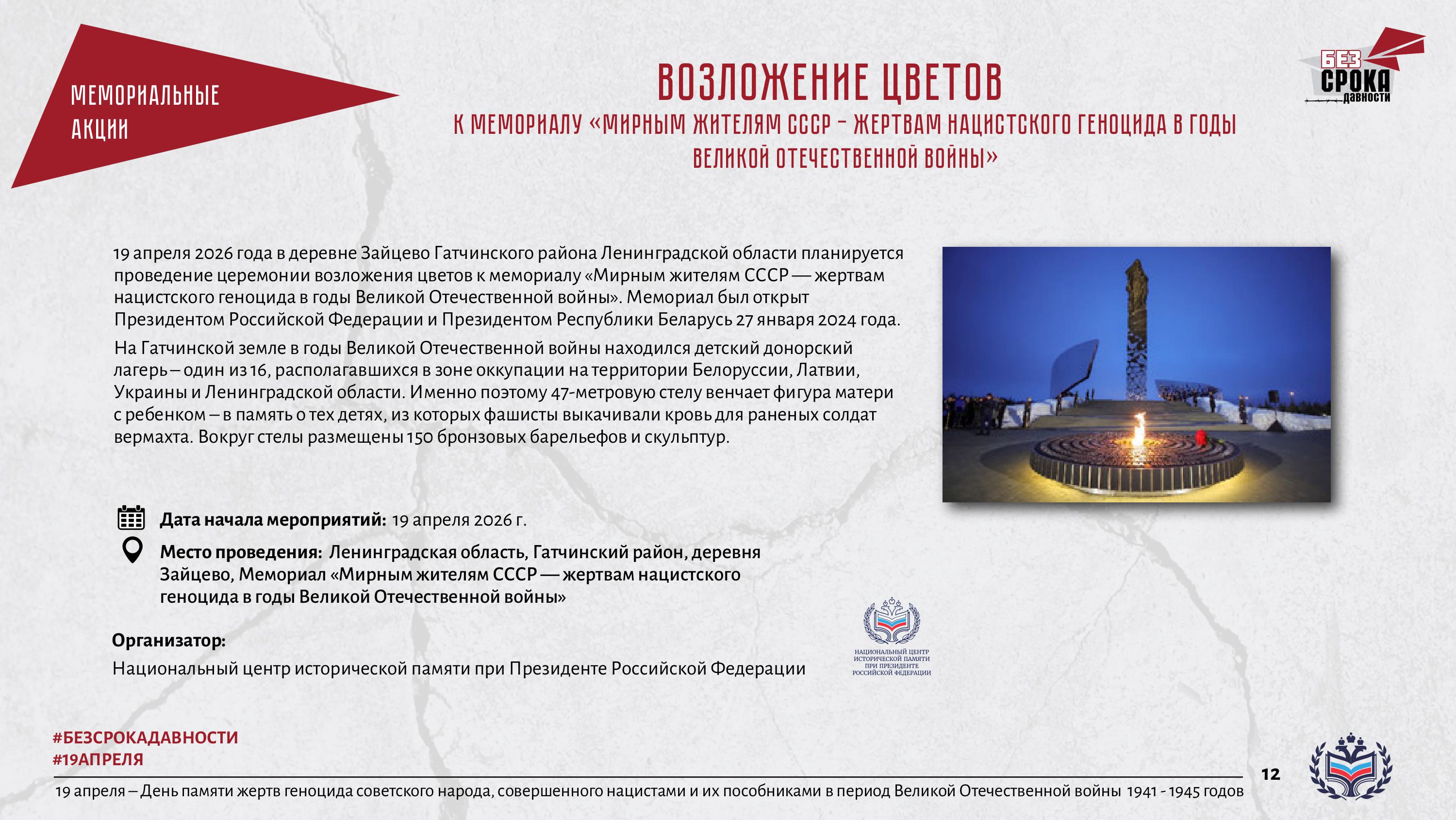 19 апреля - День памяти жертв геноцида3