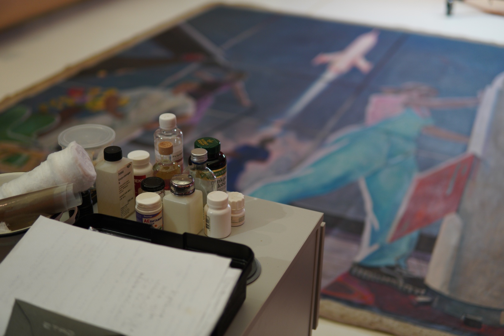 В Русском музее представят отреставрированных  «Покорителей космоса» Дейнеки 