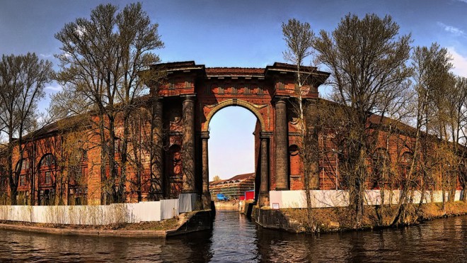 Рукотворный остров «Новая Голландия»