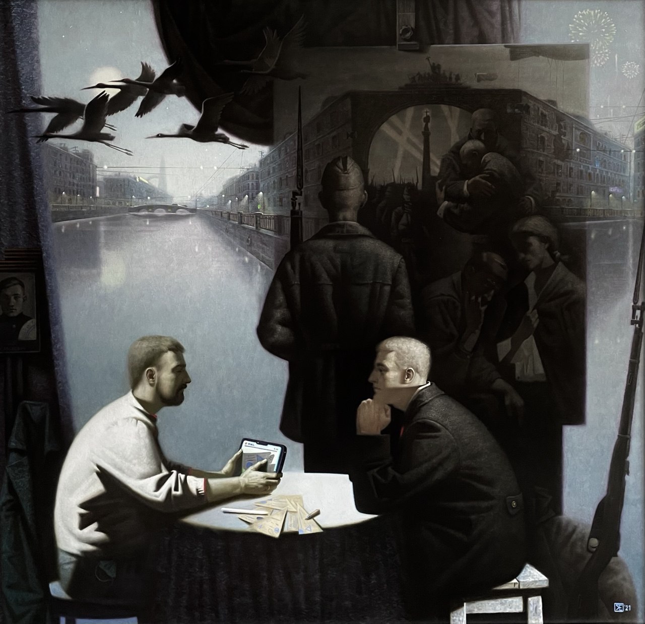 Выставка «В одном строю» ко Дню защитника Отечества открылась в Капелле6