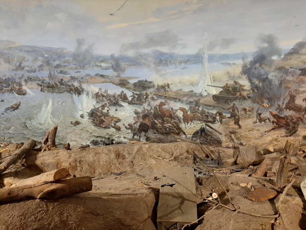 В Музее артиллерии представят отреставрированную диораму «Форсирование Днепра»