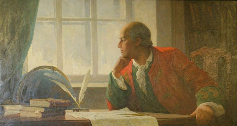 Исполняется 314 лет со дня рождения Михаила Ломоносова