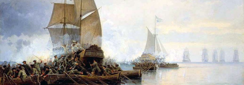 Фото обложки: Взятие шведских кораблей в устье Невы. Л.Д. Блинов, 1890 год Фото обложки: Взятие шведских кораблей в устье Невы. Л.Д. Блинов, 1890 год
