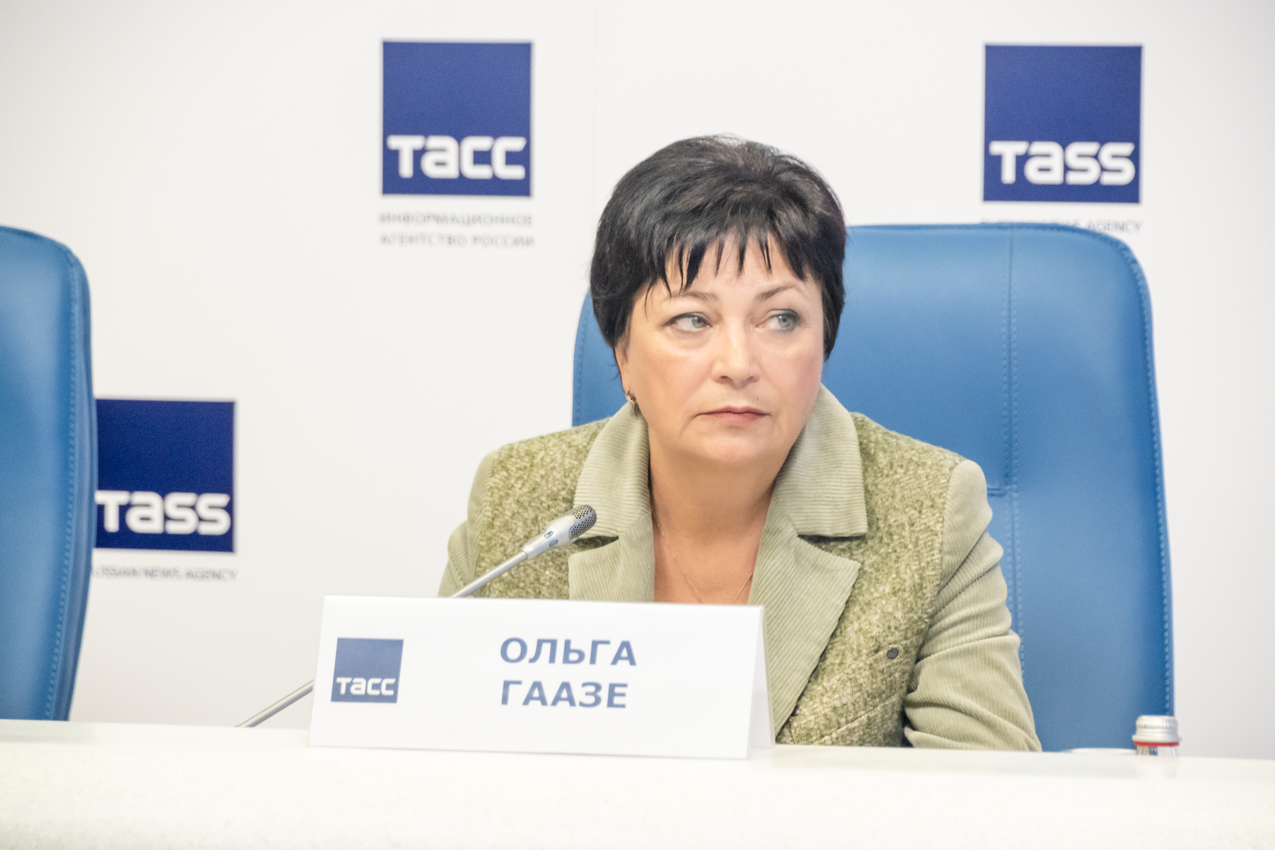Ольга Гаазе приняла участие в пресс-конференции, посвящённой Дню белой трости10
