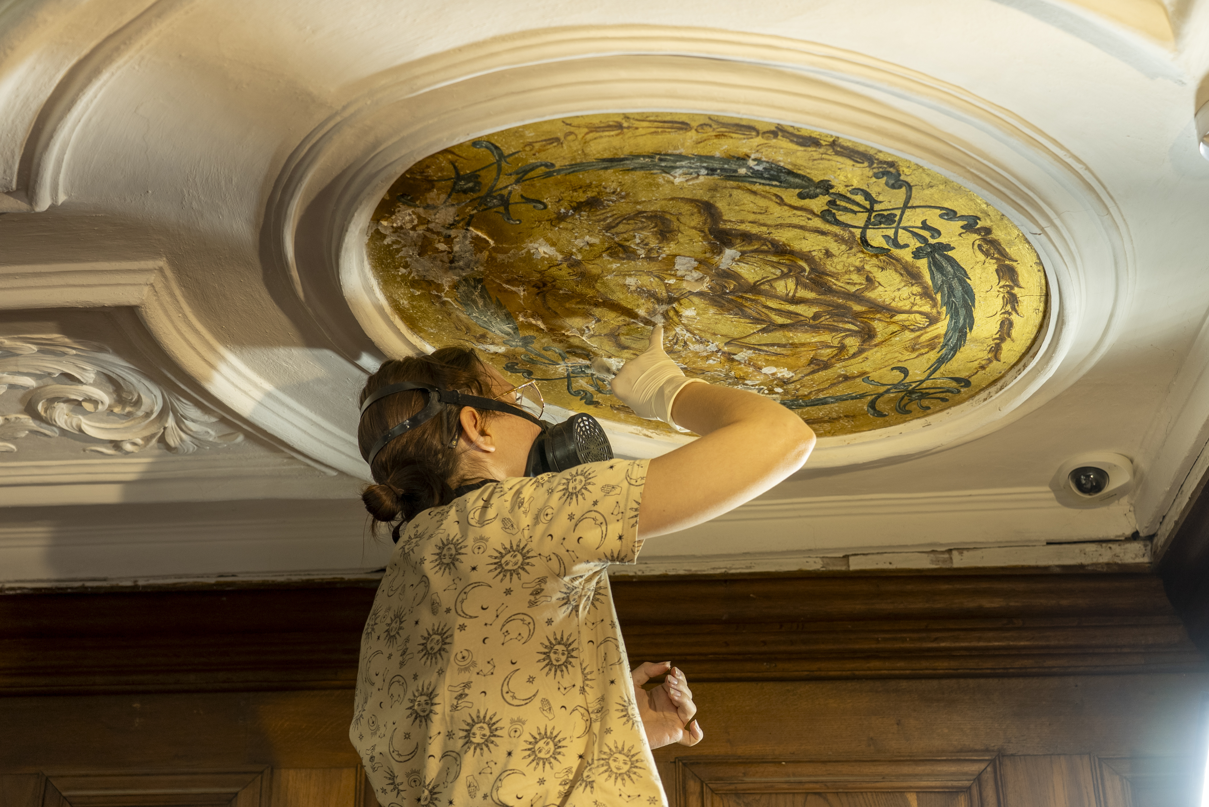 В Петергофе продолжается реставрация дворца «Монплезир»4