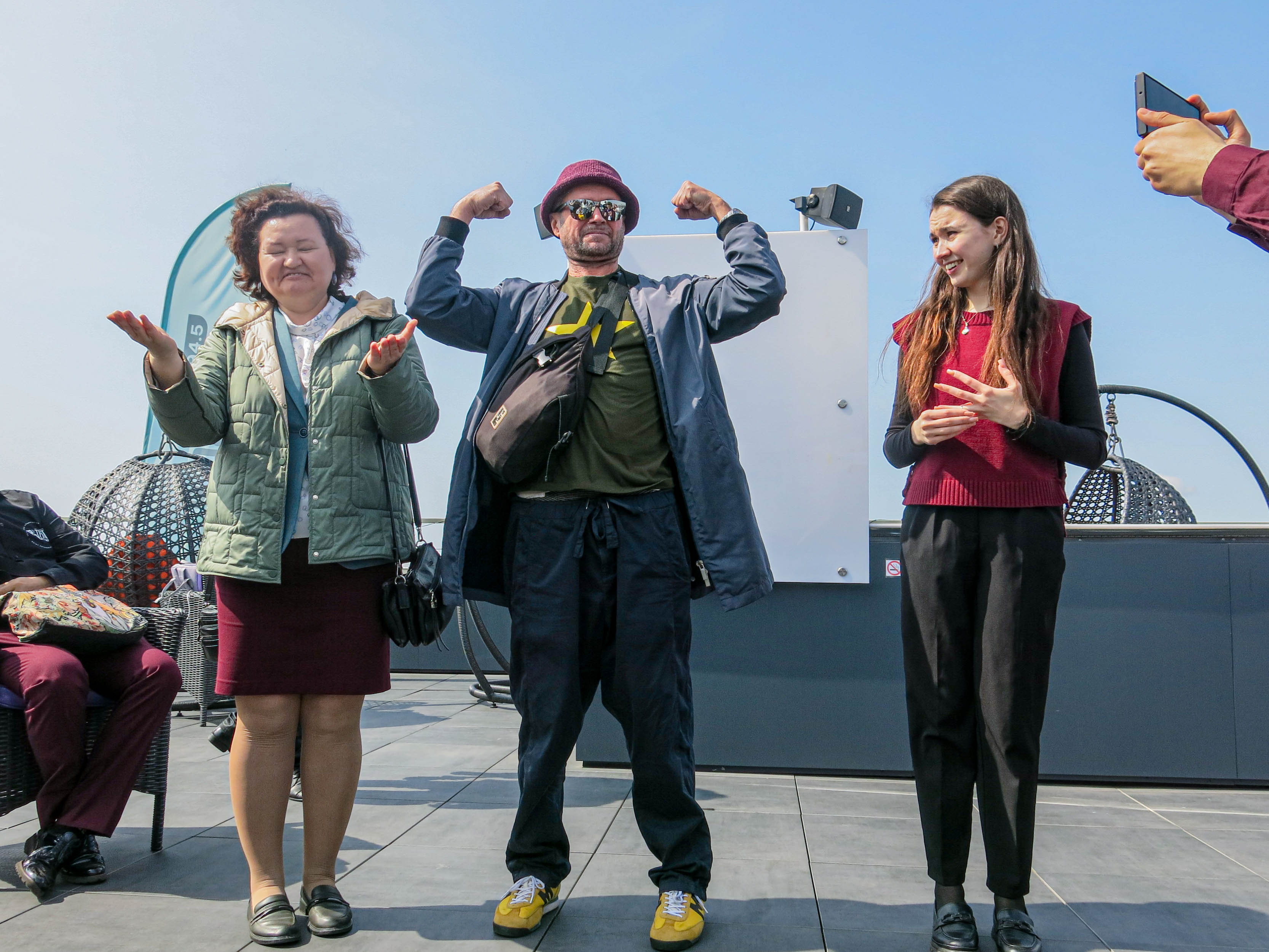 Культура и глухие — встреча на высоте над городом9