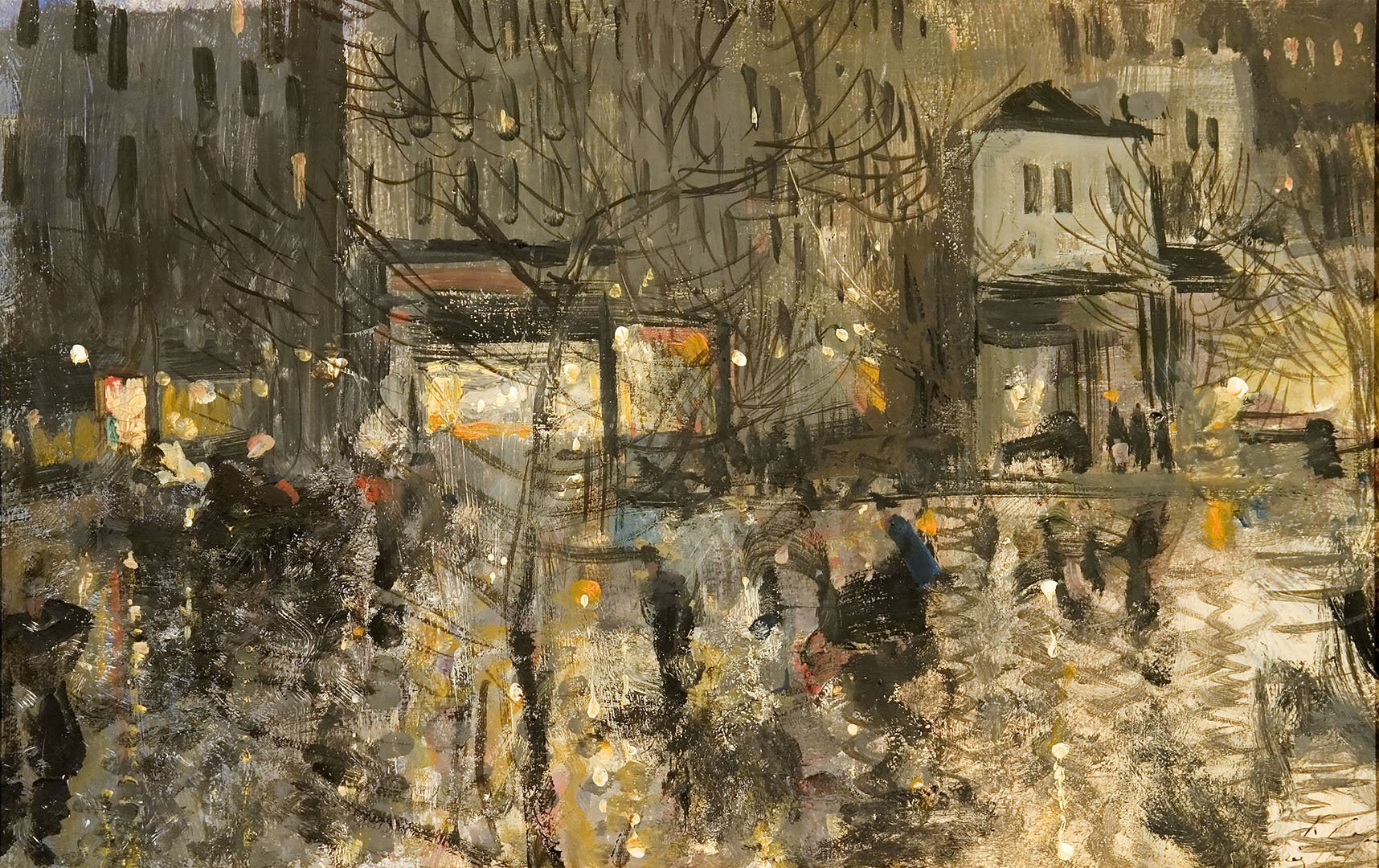 Константин Коровин. Париж. После дождя. 1897 Константин Коровин. Париж. После дождя. 1897