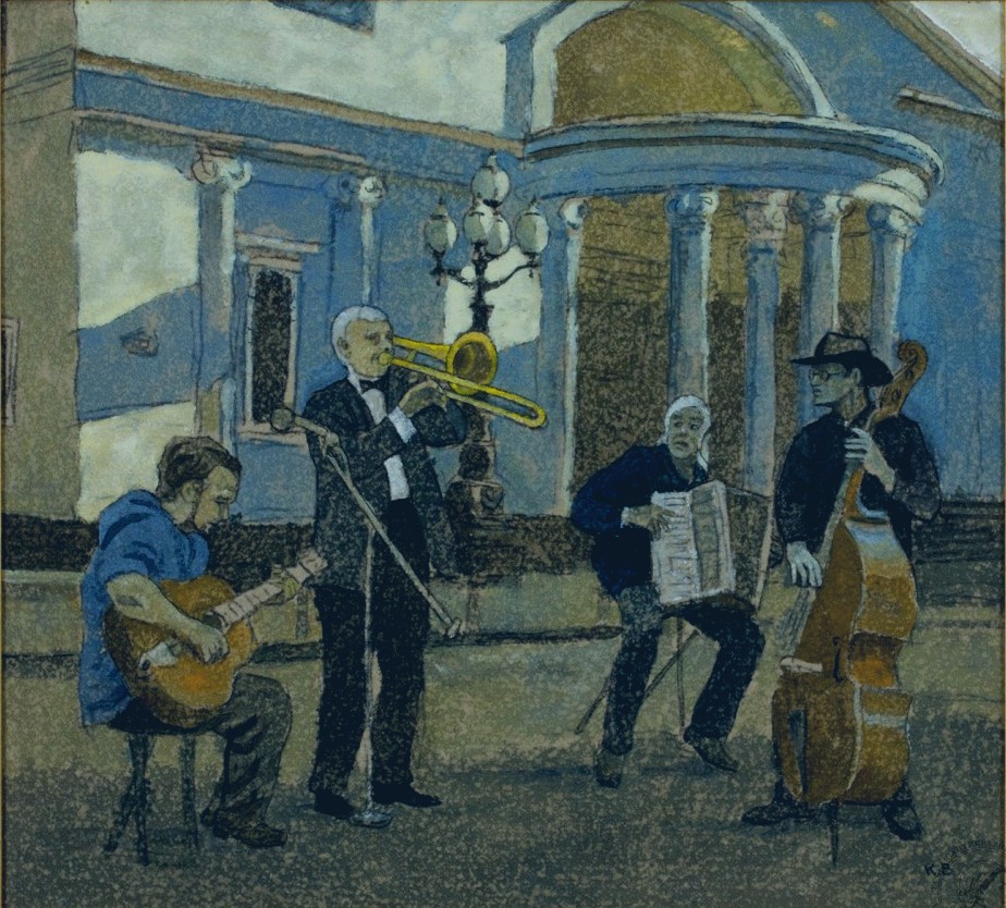 Уличные выступления в Петербурге