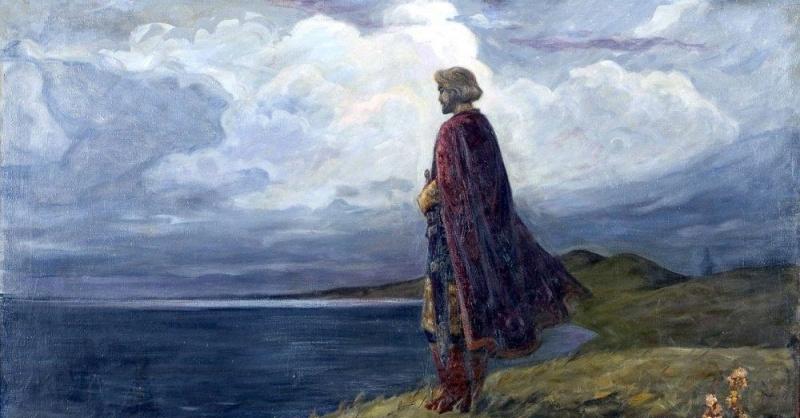 Обложка: С. Рубцов «Александр Невский на Плещеевом озере» Обложка: С. Рубцов «Александр Невский на Плещеевом озере»