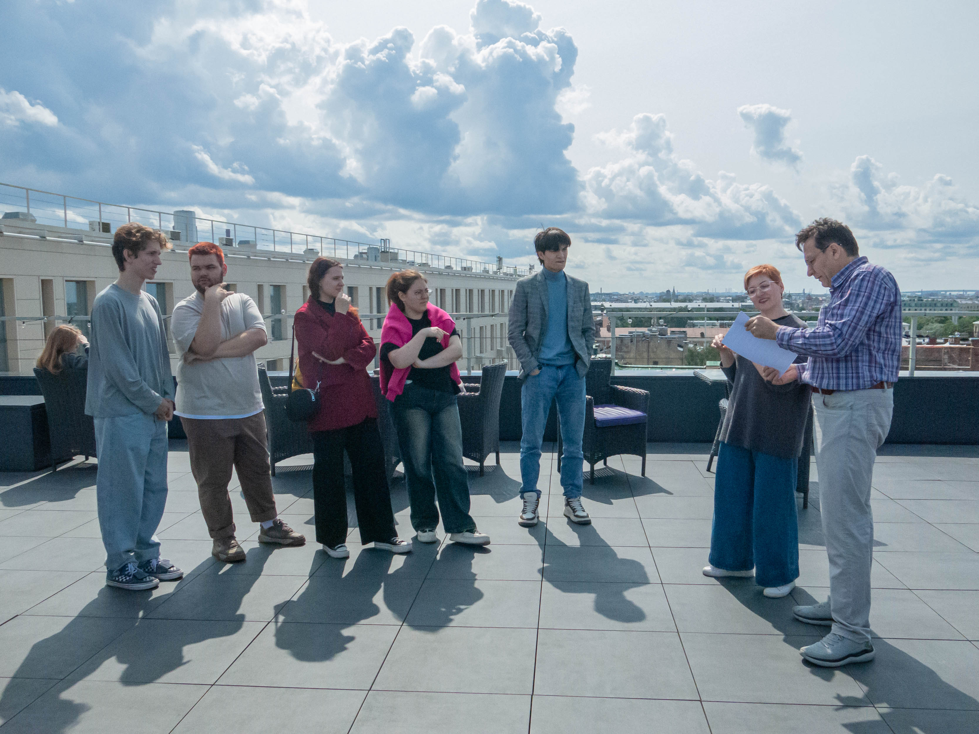 Культура и глухие — встреча на высоте над городом30