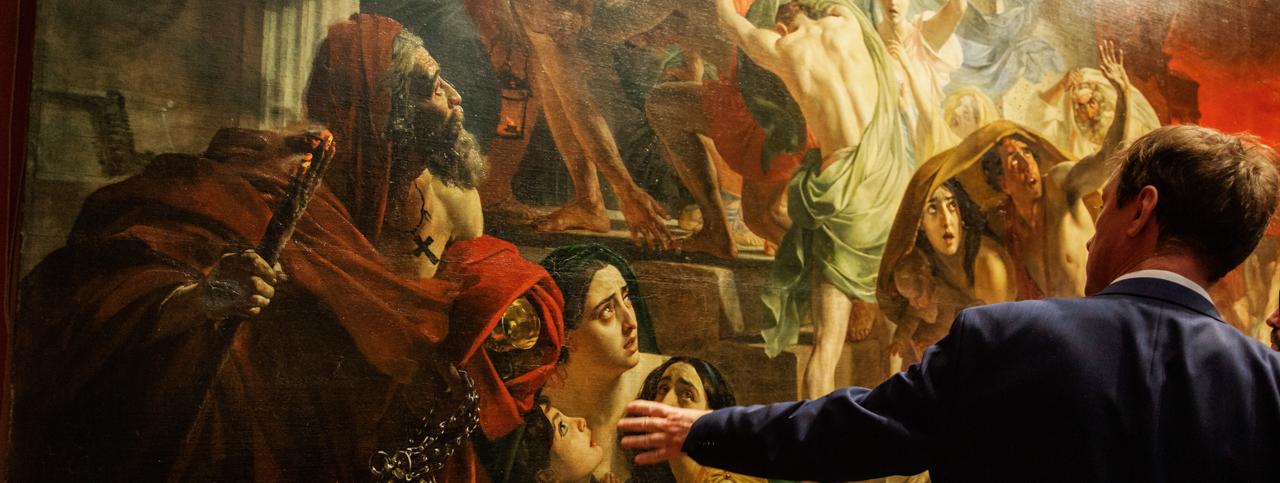 Обложка: Русский музей утвердил план реставрации шедевра Карла Брюллова 