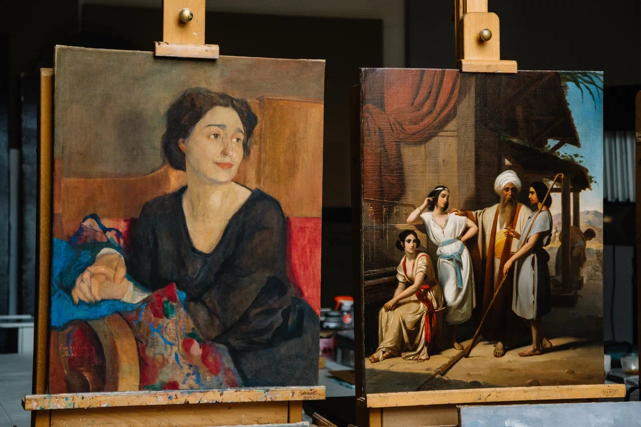 В Таганроге представили шедевры, спасенные в реставрационных мастерских Русского музея4