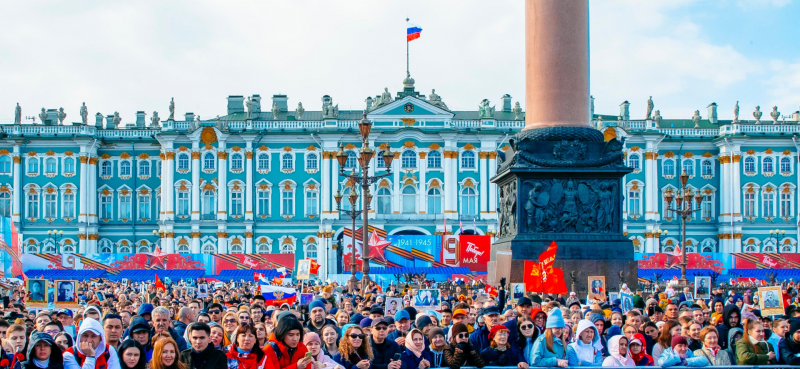 Концерт ко Дню Победы на Дворцовой площади