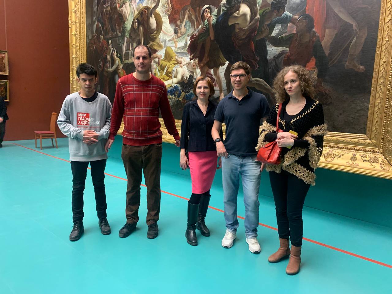 Участники проекта «Многомерность культуры» посетили выставку «Великий Карл»4