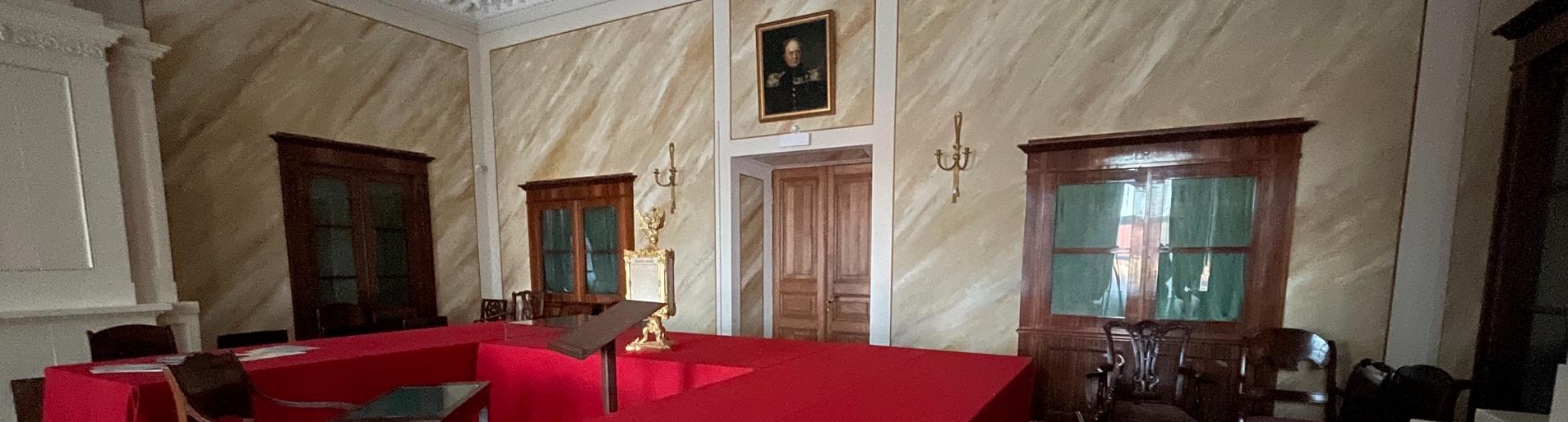 Обложка: В Петропавловке вновь откроют Парадный зал квартиры коменданта крепости