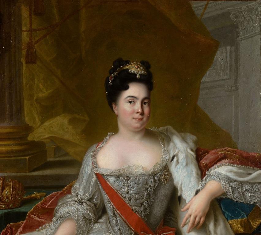 В Эрмитаже покажут отреставрированные портреты Петра I и Екатерины I