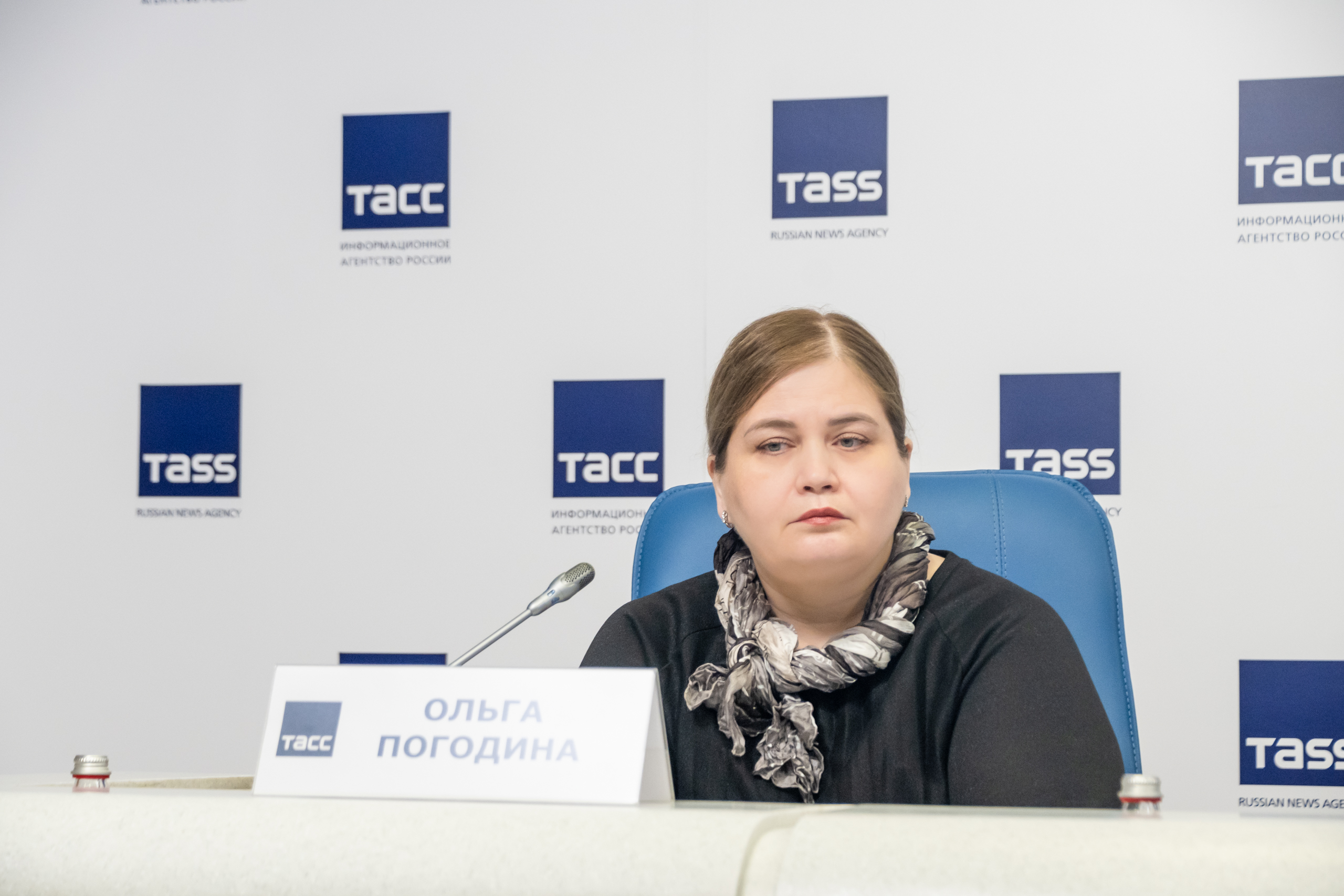 Ольга Гаазе приняла участие в пресс-конференции, посвящённой Дню белой трости11