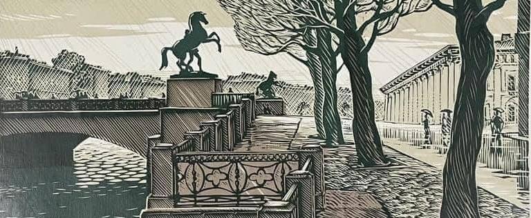 Обложка: Ракицкий Борис Романович (1937-1998). «Аничков мост» (1991). Обложка: Ракицкий Борис Романович (1937-1998). «Аничков мост» (1991).