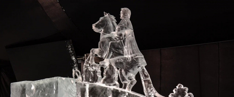 «КроншЛёд» Фестиваль ледовых скульптур 