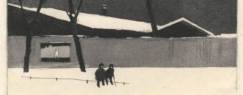Обложка: Игорь Нахимов (1946-2023). «Зима в Ленинграде» (1969).
