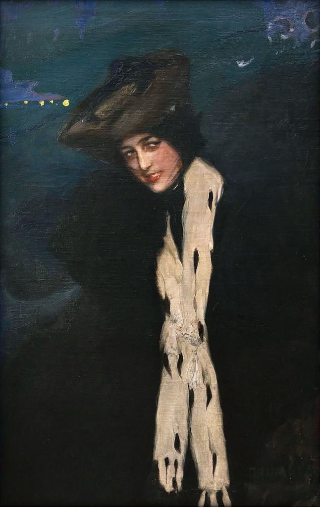 Павел Шмаров «Женский портрет». 1900-1910-е. П.Д. Шмаров. Женский портрет. 1900-1910-е.