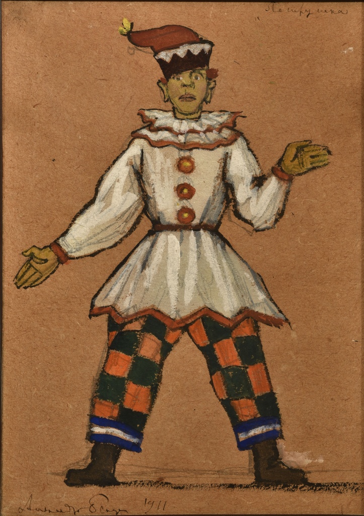 Александр Бенуа. Петрушка. 1911. Александр Бенуа. Петрушка. 1911.