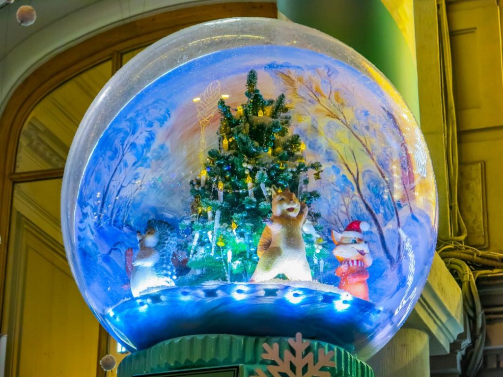 Инсталляции Новогоднего Пассажа Фото: Ирина Иванова