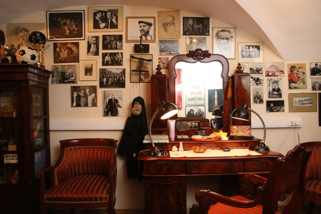 Гримерная Кирилла Лаврова. Правообладатель: Большой драматический театр имени Г. А. Товстоногова, bdt.spb.ru.