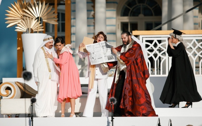 Фестиваль «Опера – всем». В.А. Моцарт «Так поступают все женщины». Фото: vk.com/opera_vsem.