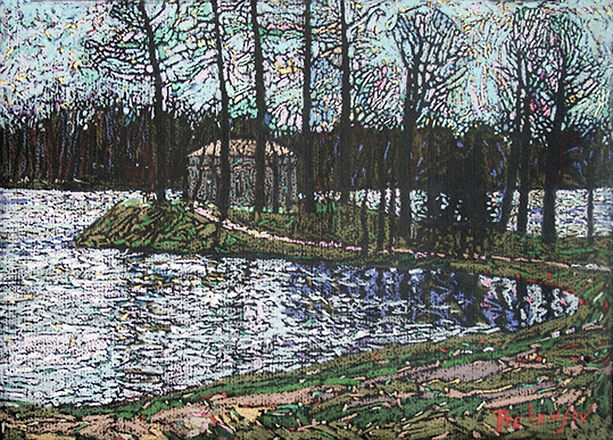 «Весна в Царском», 30х40, бумага, пастель, 2018. Автор: Сергей Белоусов «Весна в Царском», 30х40, бумага, пастель, 2018. Автор: Сергей Белоусов
