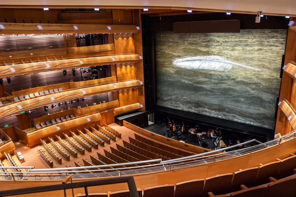 Сцена. Мариинский театр-2. Новое здание. Фото: Ирина Иванова.