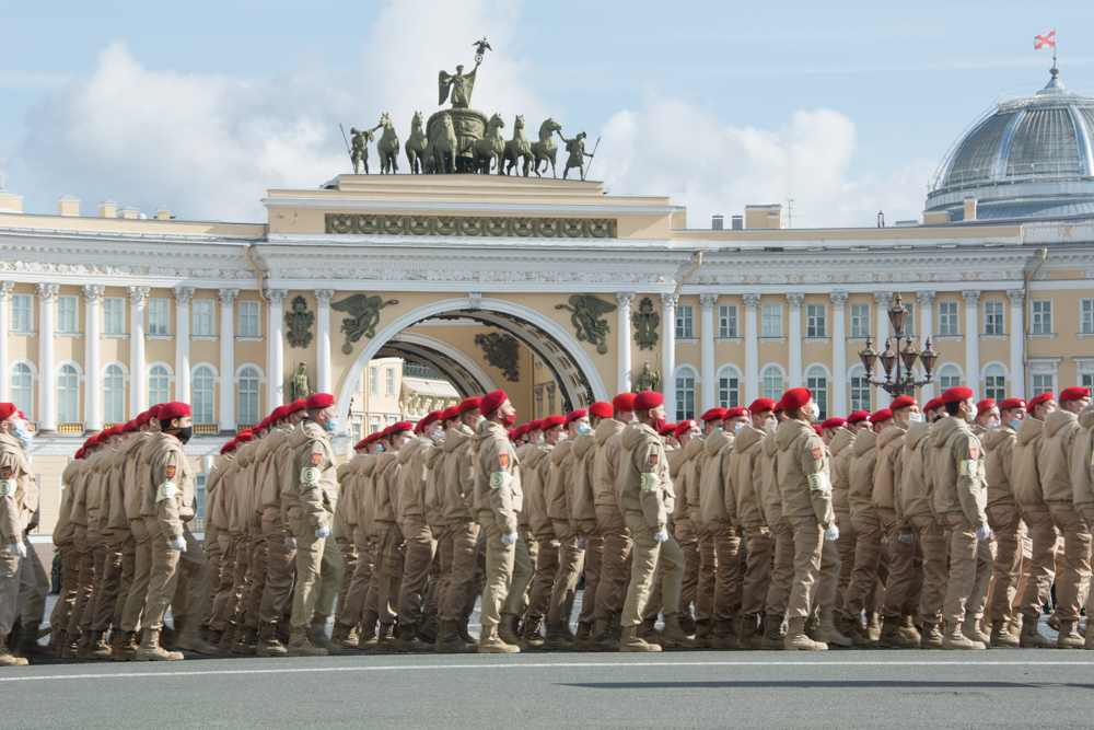Репетиция военного парада в 2021 году. Фото: Ирина Иванова. Репетиция военного парада в 2021 году. Фото: Ирина Иванова.