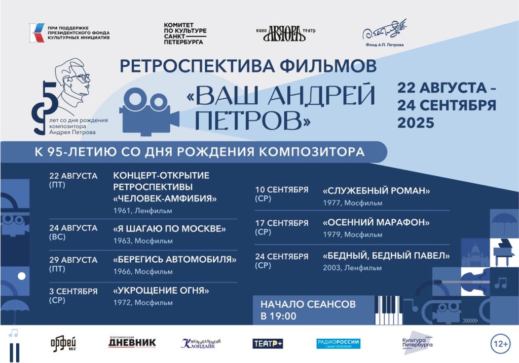 Афиша ретроспективы. Афиша ретроспективы.